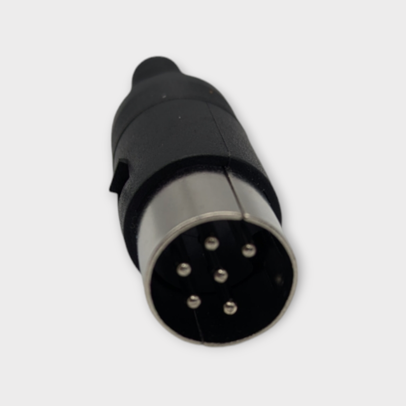 Prise DIN 6 broches mâle à souder – Compatible Amstrad CPC