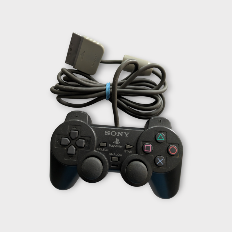 Lot de 3 manettes officielles PlayStation 2 jaune clair rouge bleu SONY PS2