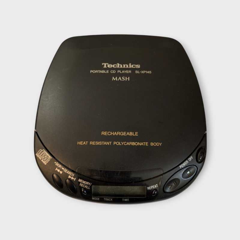 Baladeur CD Technics SL-XP145 – Bon état, fonctionnel, sans boîte ni accessoires