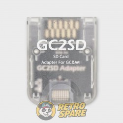 Adaptateur GC2SD Micro SD pour GameCube – SD Gecko (Neuf)