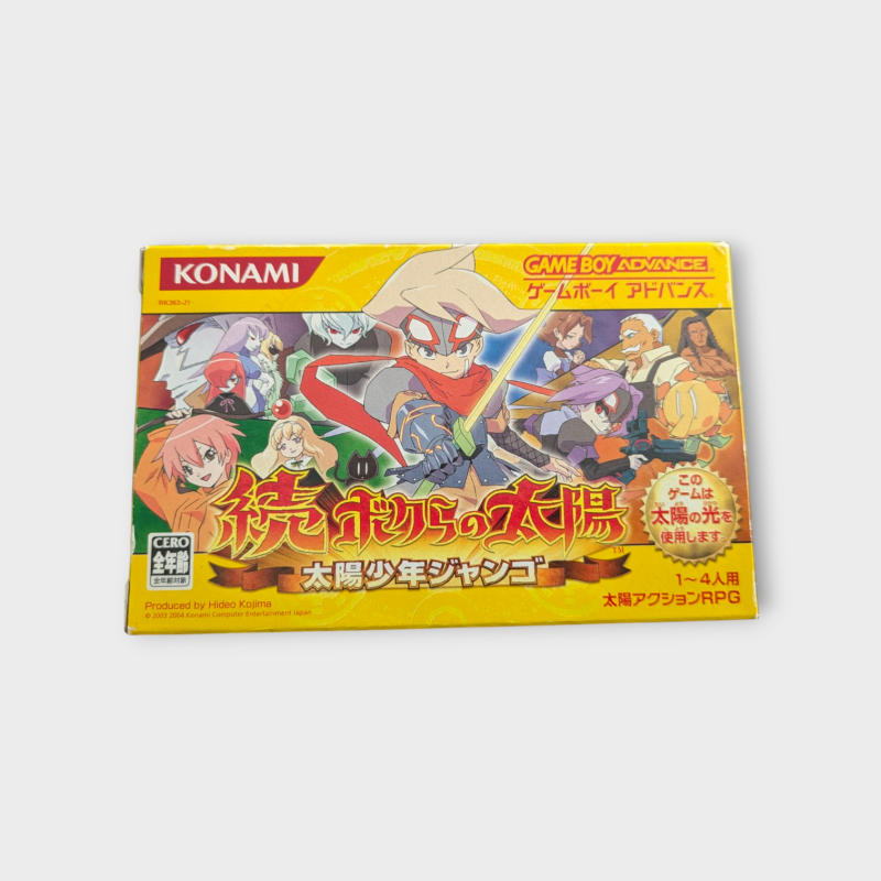 Boktai 2 - Bokura no Taiyou Game Boy Advance Nintendo JAP