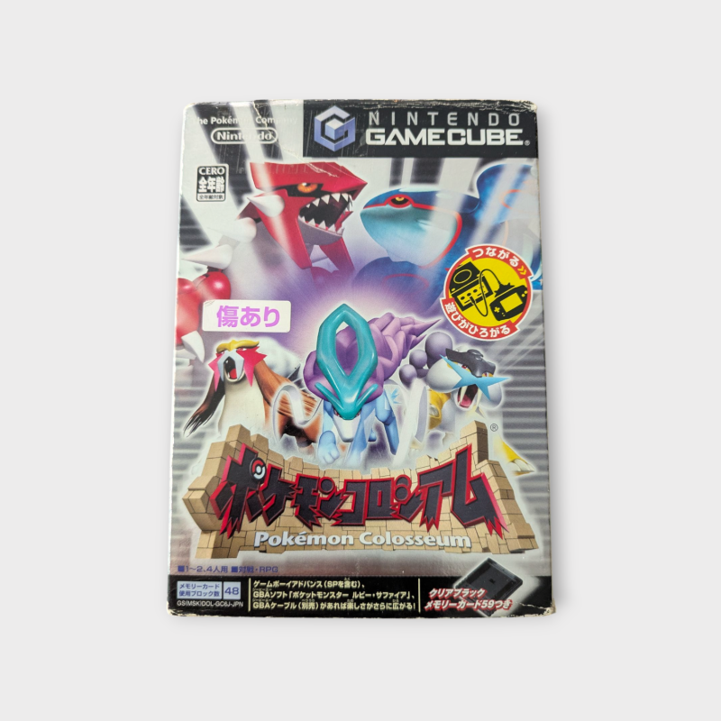Pokémon Colosseum – Nintendo GameCube – Version Japonaise – Complet
