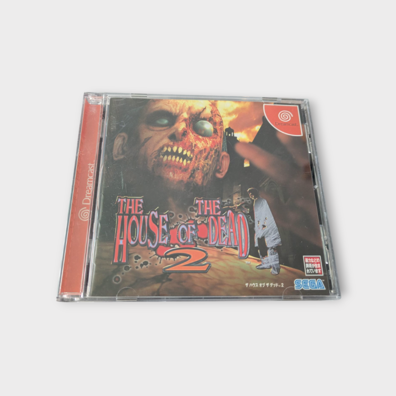 The House of the Dead 2 - Sega Dreamcast JAP - Complet (boîte & notice)