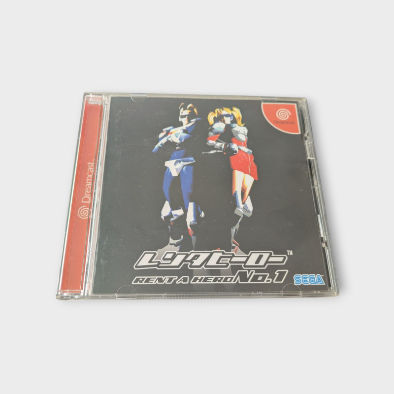 Rent A Hero No.1 - Sega Dreamcast JAP - Complet (boîte, notice, spinecard)