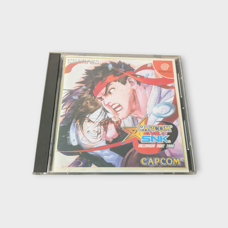 Capcom vs SNK: Millennium Fight 2000 - Sega Dreamcast JAP - Complet (notice, flyer, regcard)