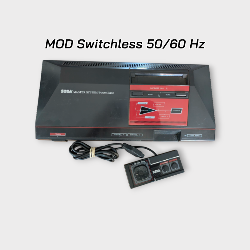 Console Sega Master System MOD Switchless