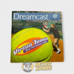 Notice Virtua Tennis Sega Dreamcast PAL