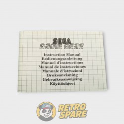 Notice Console Sega Game Gear EUR 1991