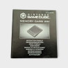 Notice Memory Card 251 Nintendo Gamecube EUR
