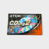 Cassette Audio Vierge TDK CDing2 – 60 minutes – Neuve sous blister (NOS, Vintage, Type II Chrome)