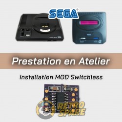 Forfait Installation Switchless – Sega Mega Drive