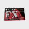 Cassette Audio Vierge Sony FX – 60 minutes – Neuve sous blister (NOS, Vintage, Type I Normal)