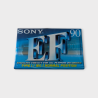 Cassette Audio Vierge Sony EF 90min NEUVE