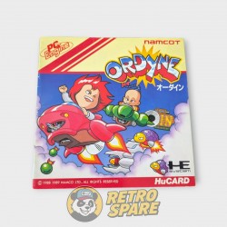 Notice Ordyne HuCard NEC PC-Engine