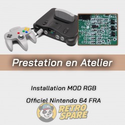Installation Mod RGB Officiel – Nintendo 64 FRA