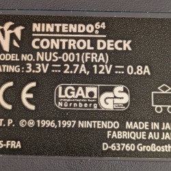 Console Nintendo 64 FRA – Mod RGB Officiel + Accessoires