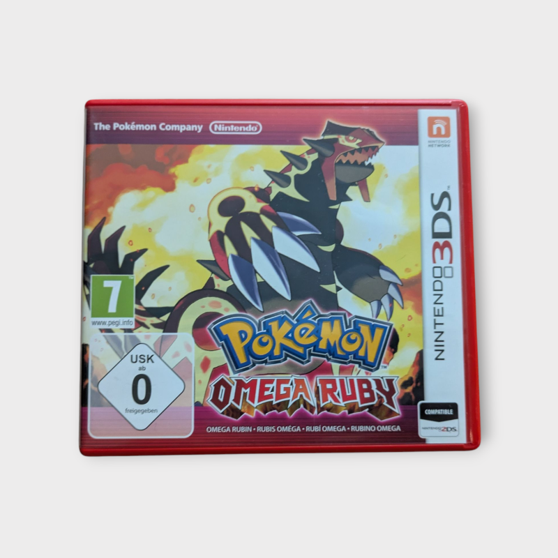Pokémon Omega Ruby (rubis oméga) Nintendo 3DS FR