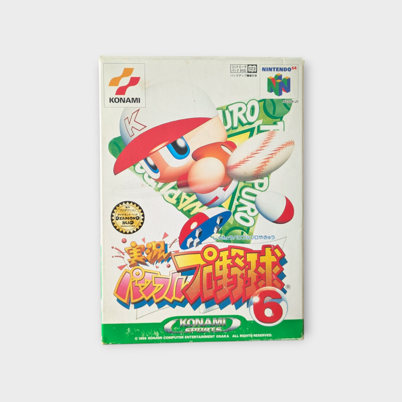 Jikkyou Powerful Pro Baseball 6 Nintendo 64 JAP