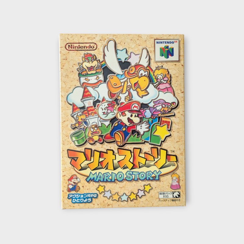 Mario Story (paper mario 64) Nintendo 64 JAP