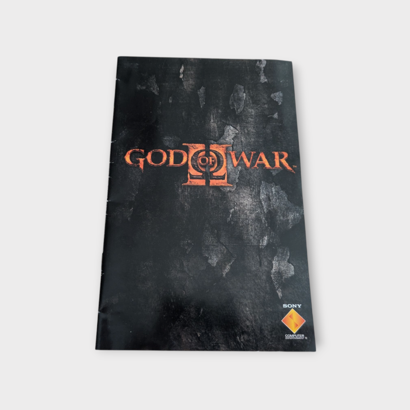 Notice God of War 2 Playstation 2 PAL FR