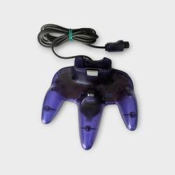 Manette Officielle Nintendo 64 Midnight Blue - Occasion bon état