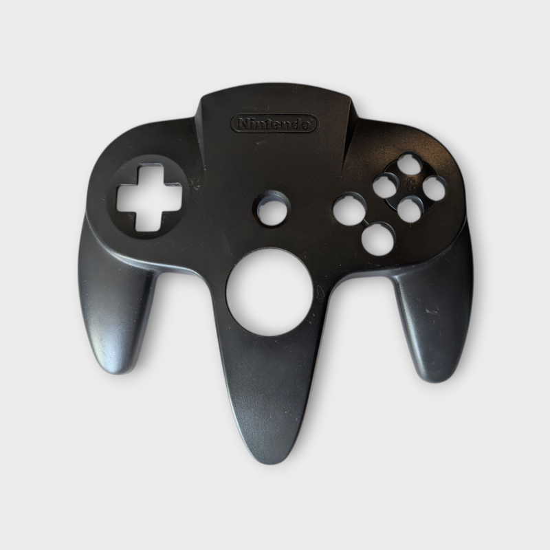Coque avant Manette officielle Nintendo 64 Noire