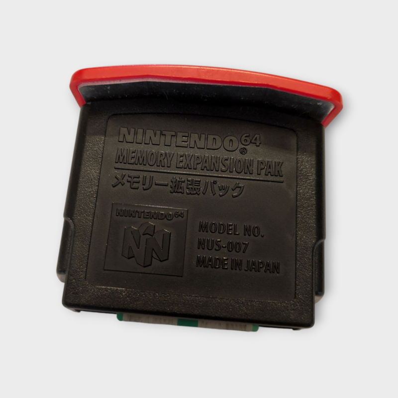 Memory Expansion Pak Officiel Nintendo 64 accessoires Nintendo d'origine