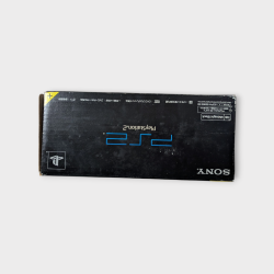 Console Sony Playstation 2 – Édition Japonaise Midnight Black translucide (boîte, manette, câbles + jeu offert)