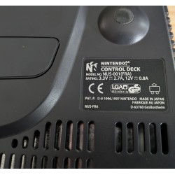 Console Nintendo 64 FRA – Mod RGB Officiel + Accessoires