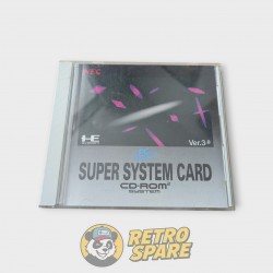 Super System Card Ver. 3.0 — Hu-Card Add-on Super CD-ROM² pour NEC PC-Engine