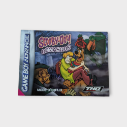 Notice originale Scooby-Doo Démasqué – Game Boy Advance (GBA) – Version Française