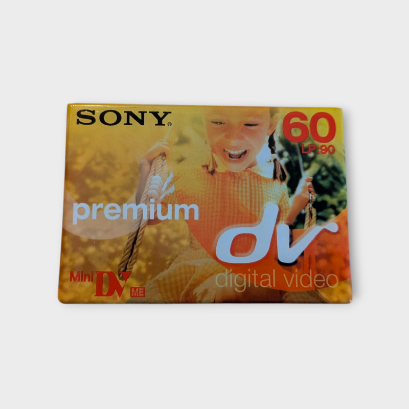 Cassette Mini DV Sony DV Premium ME – 60 min SP / 90 min LP – Neuve sous blister (NOS, Vidéo numérique)
