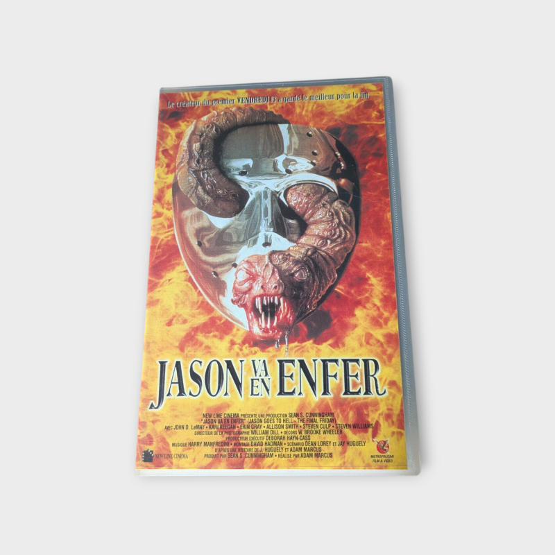Cassette VHS – Jason va en enfer – Version Française – 85min