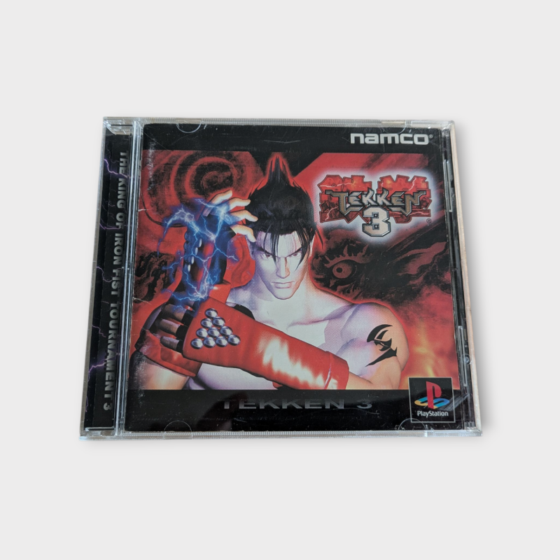 Tekken 3 – PS1 Japonaise NTSC-J – Jeu Complet avec Boîte et Notice