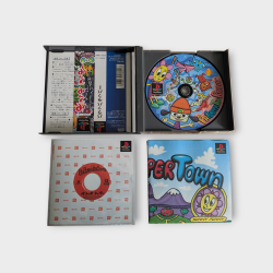 PaRappa the Rapper – PS1 Japonaise NTSC-J – Jeu Complet avec Notice et Spine Card