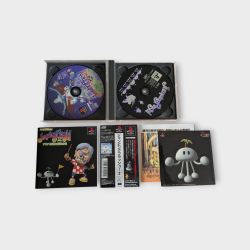 Jumping Flash! 2 – PS1 Japonaise NTSC-J – Jeu Complet avec Notice, Flyers et Spine Card