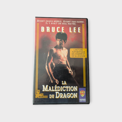 Cassette VHS – La Malédiction du Dragon – Bruce Lee – Version Française – 1h27