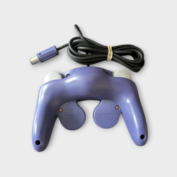 Manette Officielle Nintendo GameCube Violette – Occasion en Bon État