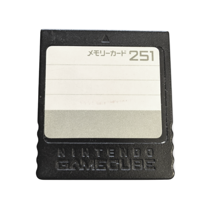 Carte Mémoire Officielle Nintendo GameCube 251 Blocks DOL-014