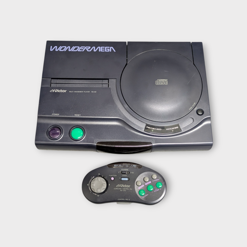 Console Victor (SEGA) Wondermega RG-M2 – Import Japon, restaurée, RGB mod