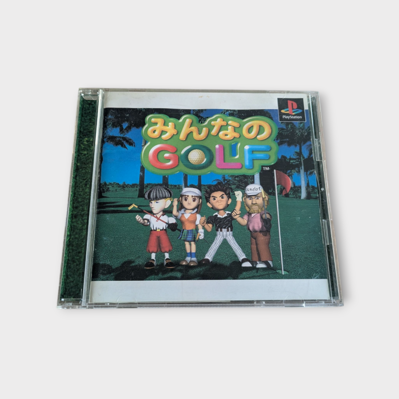 Minna no Golf – PlayStation 1 – Version Japonaise