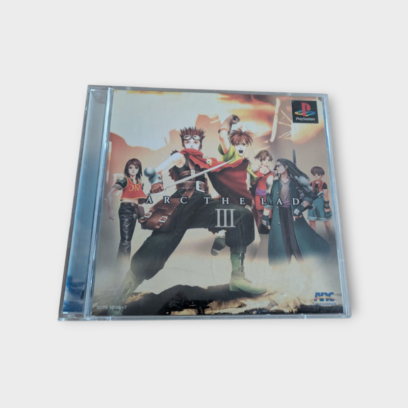 Arc the Lad 3 – PlayStation 1 – Version Japonaise