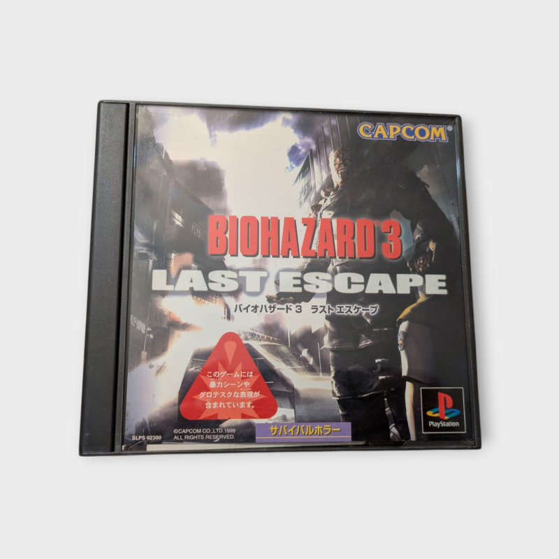 Biohazard 3: Last Escape (Resident Evil 3) – PlayStation 1 – Version Japonaise