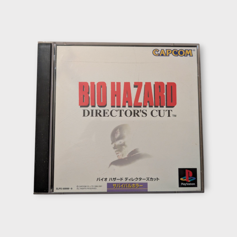 Biohazard Director’s Cut (Resident Evil) – PlayStation 1 – Version Japonaise