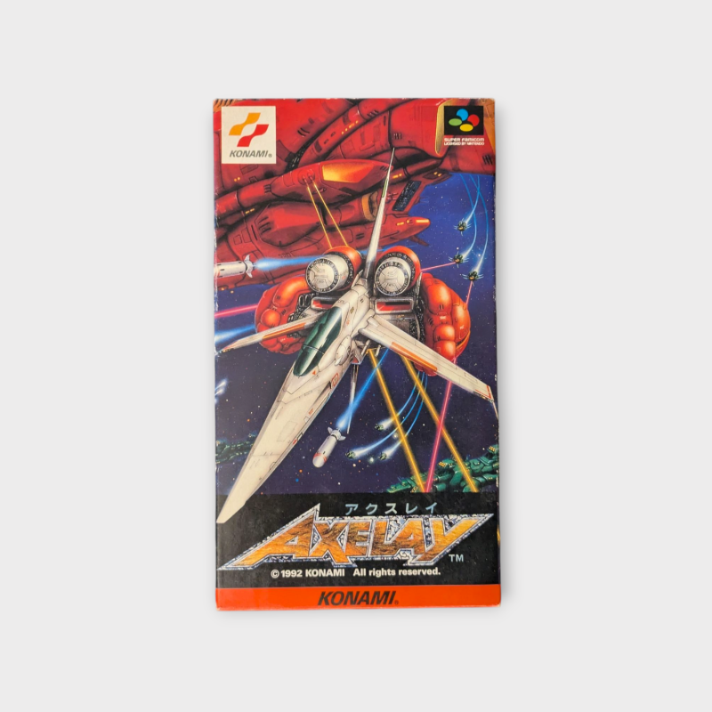 Axelay – Super Famicom Nintendo – Version Japonaise