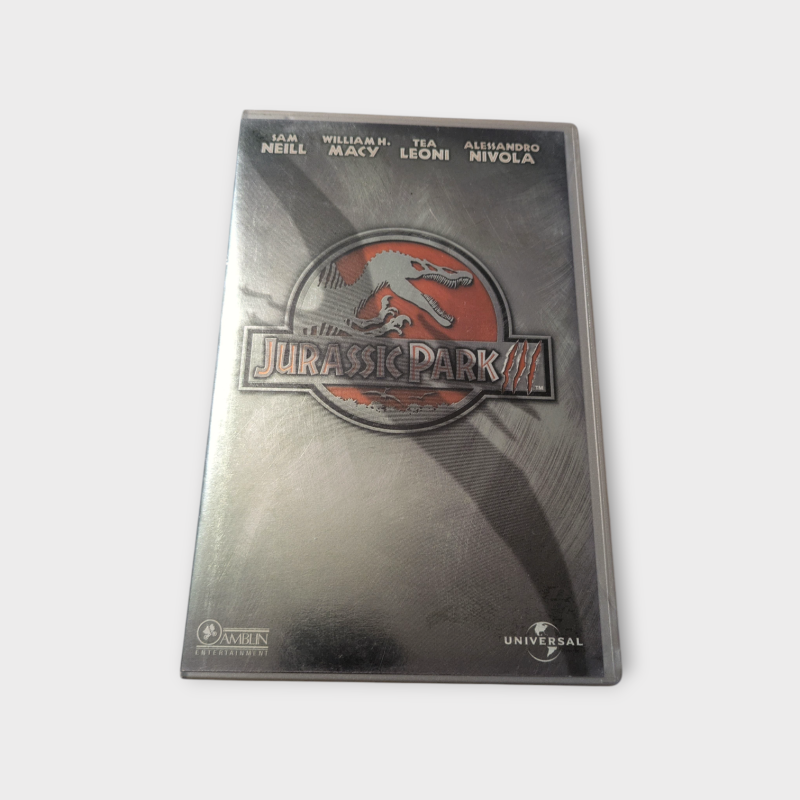 Cassette VHS – Jurassic Park III – Version Française – 1h31