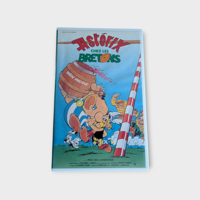 Cassette VHS – Astérix chez les Bretons – Version Française – 1h18