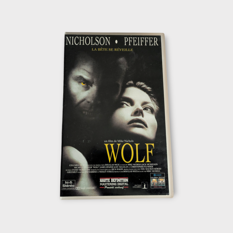 Cassette VHS – Wolf – Version Française – 2h00