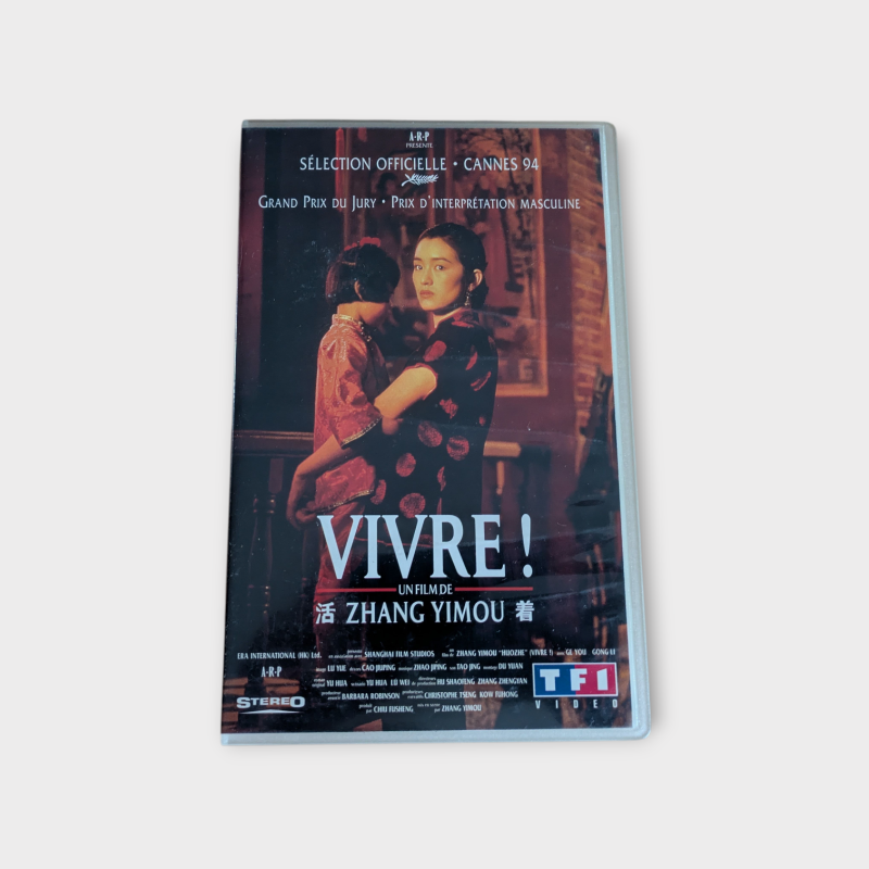 Cassette VHS – Vivre ! – Version Française – 2h10