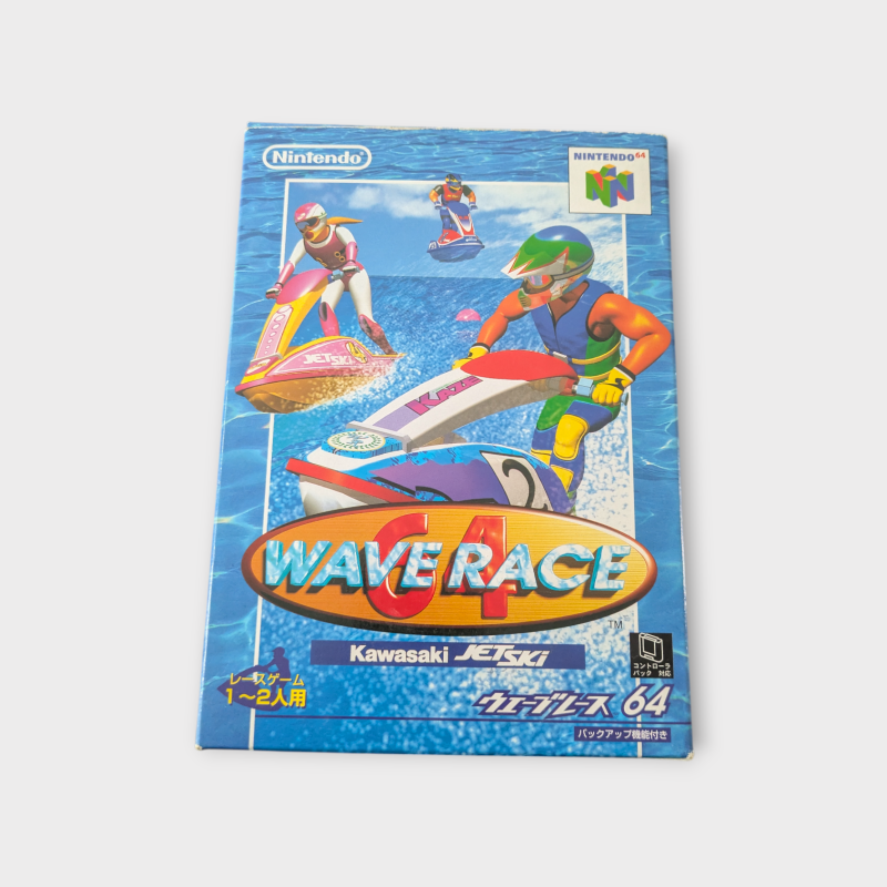 Wave Race 64 Nintendo 64 JAP NTSC-J – Jeu Complet en Boîte CIB – Version Japonaise Import